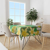 Wales Saint David's Day Tablecloth Welsh Funny Leek Daffodil