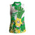 Wales Saint David's Day Women Sleeveless Polo Shirt Welsh Funny Leek Daffodil