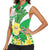 Wales Saint David's Day Women Sleeveless Polo Shirt Welsh Funny Leek Daffodil