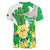 Wales Saint David's Day Women V-Neck T-Shirt Welsh Funny Leek Daffodil