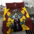 Welsh Dewi Sant Bedding Set Saint David With Daffodil