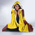 Welsh Dewi Sant Hooded Blanket Saint David With Daffodil