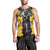 Welsh Dewi Sant Men Tank Top Saint David With Daffodil