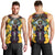 Welsh Dewi Sant Men Tank Top Saint David With Daffodil