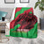 Custom Wales Football Blanket 2025 Welsh Y Dreigiau