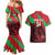 Custom Wales Football Couples Matching Mermaid Dress and Hawaiian Shirt 2025 Welsh Y Dreigiau