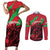 Custom Wales Football Couples Matching Short Sleeve Bodycon Dress and Long Sleeve Button Shirt 2025 Welsh Y Dreigiau