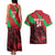 Custom Wales Football Couples Matching Tank Maxi Dress and Hawaiian Shirt 2025 Welsh Y Dreigiau