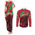 Custom Wales Football Couples Matching Tank Maxi Dress and Long Sleeve Button Shirt 2025 Welsh Y Dreigiau