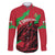 Custom Wales Football Family Matching Long Sleeve Bodycon Dress and Hawaiian Shirt 2025 Welsh Y Dreigiau