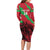 Custom Wales Football Family Matching Long Sleeve Bodycon Dress and Hawaiian Shirt 2025 Welsh Y Dreigiau