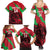 Custom Wales Football Family Matching Summer Maxi Dress and Hawaiian Shirt 2025 Welsh Y Dreigiau