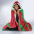 Custom Wales Football Hooded Blanket 2025 Welsh Y Dreigiau