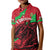 Custom Wales Football Kid Polo Shirt 2025 Welsh Y Dreigiau