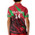 Custom Wales Football Kid Polo Shirt 2025 Welsh Y Dreigiau