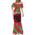 Custom Wales Football Mermaid Dress 2025 Welsh Y Dreigiau