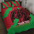 Custom Wales Football Quilt Bed Set 2025 Welsh Y Dreigiau