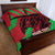 Custom Wales Football Quilt Bed Set 2025 Welsh Y Dreigiau