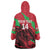 Custom Wales Football Wearable Blanket Hoodie 2025 Welsh Y Dreigiau