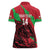 Custom Wales Football Women Polo Shirt 2025 Welsh Y Dreigiau