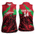 Custom Wales Football Women Sleeveless Polo Shirt 2025 Welsh Y Dreigiau