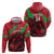 Custom Wales Football Zip Hoodie 2025 Welsh Y Dreigiau