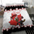 Custom Canada Ice Hockey Bedding Set 2025 Go Champions Funny Beaver Mascot