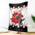 Custom Canada Ice Hockey Blanket 2025 Go Champions Funny Beaver Mascot