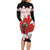 Custom Canada Ice Hockey Long Sleeve Bodycon Dress 2025 Go Champions Funny Beaver Mascot