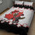 Custom Canada Ice Hockey Quilt Bed Set 2025 Go Champions Funny Beaver Mascot