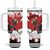 Custom Canada Ice Hockey Tumbler With Handle Go Champions Funny Beaver Mascot