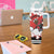 Custom Canada Ice Hockey Tumbler With Handle Go Champions Funny Beaver Mascot