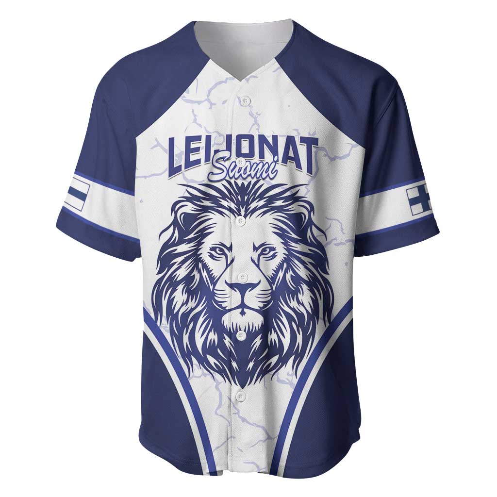 Custom Finland Ice Hockey Baseball Jersey 2025 Go Champions Suomi Leijonat