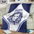 Custom Finland Ice Hockey Blanket 2025 Go Champions Suomi Leijonat