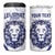 Custom Finland Ice Hockey 4 in 1 Can Cooler Tumbler Go Champions Suomi Leijonat