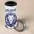 Custom Finland Ice Hockey 4 in 1 Can Cooler Tumbler Go Champions Suomi Leijonat