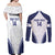 Custom Finland Ice Hockey Couples Matching Off Shoulder Maxi Dress and Long Sleeve Button Shirt 2025 Go Champions Suomi Leijonat