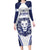 Custom Finland Ice Hockey Family Matching Long Sleeve Bodycon Dress and Hawaiian Shirt 2025 Go Champions Suomi Leijonat