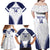 Custom Finland Ice Hockey Family Matching Off Shoulder Maxi Dress and Hawaiian Shirt 2025 Go Champions Suomi Leijonat