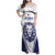 Custom Finland Ice Hockey Family Matching Off Shoulder Maxi Dress and Hawaiian Shirt 2025 Go Champions Suomi Leijonat