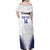 Custom Finland Ice Hockey Family Matching Off Shoulder Maxi Dress and Hawaiian Shirt 2025 Go Champions Suomi Leijonat