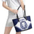 Custom Finland Ice Hockey Leather Tote Bag 2025 Go Champions Suomi Leijonat