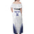 Custom Finland Ice Hockey Off Shoulder Maxi Dress 2025 Go Champions Suomi Leijonat