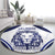 Custom Finland Ice Hockey Round Carpet 2025 Go Champions Suomi Leijonat