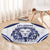 Custom Finland Ice Hockey Round Carpet 2025 Go Champions Suomi Leijonat