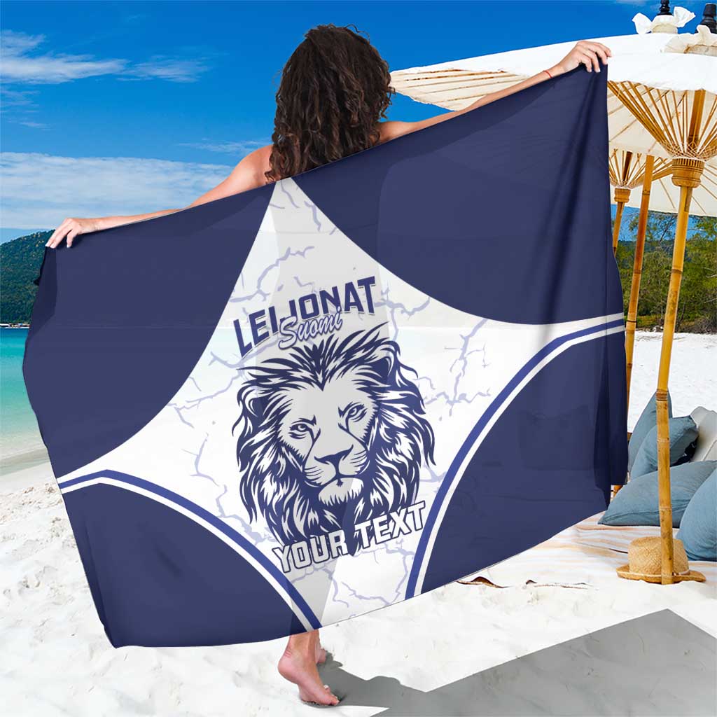 Custom Finland Ice Hockey Sarong 2025 Go Champions Suomi Leijonat