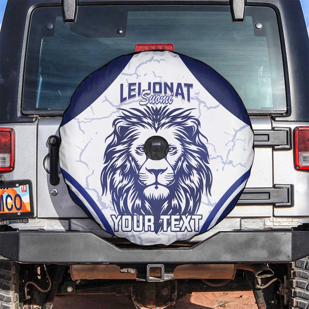 Custom Finland Ice Hockey Spare Tire Cover 2025 Go Champions Suomi Leijonat