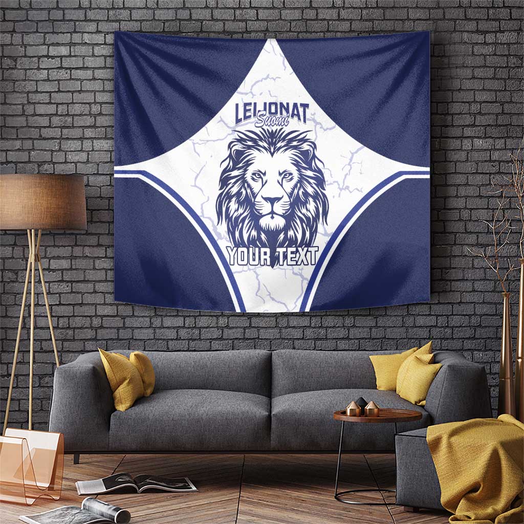 Custom Finland Ice Hockey Tapestry 2025 Go Champions Suomi Leijonat