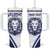 Custom Finland Ice Hockey Tumbler With Handle Go Champions Suomi Leijonat