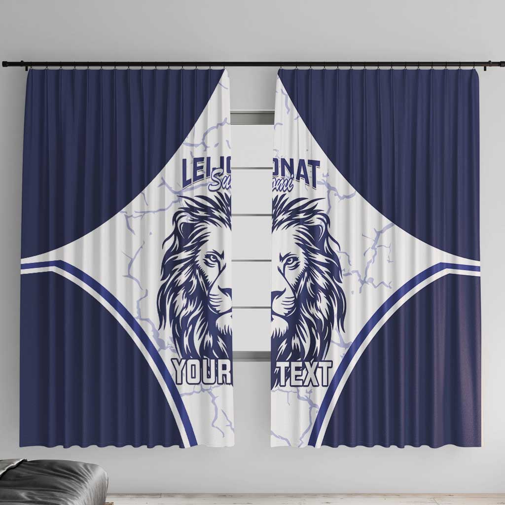 Custom Finland Ice Hockey Window Curtain 2025 Go Champions Suomi Leijonat